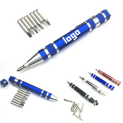 8 In 1 Pocket Screwdriver Kit