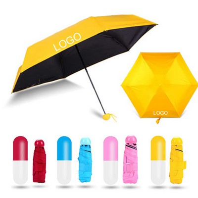 Ultra Lighweight Umbrella With Capsule Case