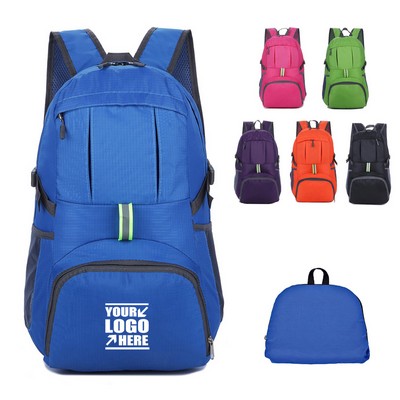 Large Capacity Foldable Hiking Backpack