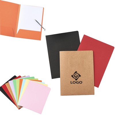 A4 Paper Pockets File Folder