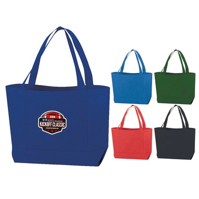 13 oz. Color Cotton Canvas Tote Bag