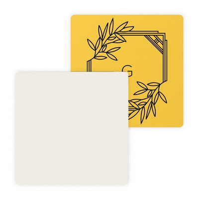 3.5" Pulpboard Square Coaster (Full Color on 1 Side)