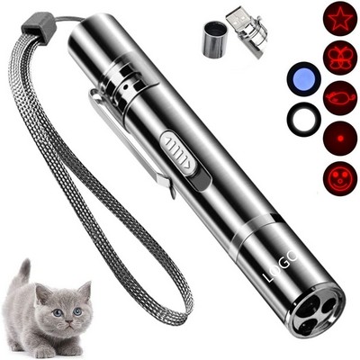 Cat Toys USB Recharge Laser Pointer