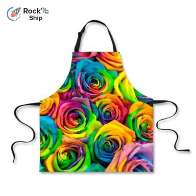 Rock'it 3-Day Sublimation Polyester Aprons w/ Custom Imprint & Pockets