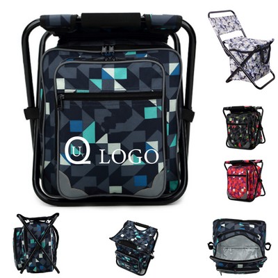 Folding Stool Cooler Bag