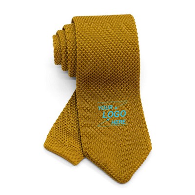 Men's Slim Pointed Knit Necktie