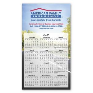 Calendar Large Magnet 3-29/32 x 6-15/16