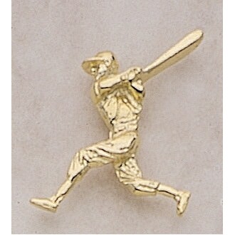 Baseball Player Marken Design Cast Lapel Pin (Up to 1 1/4")