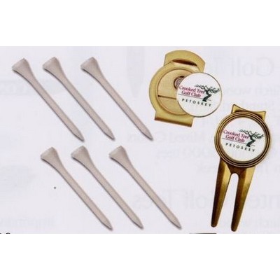 Quick Pack /Magnetic Repair Tool/ Ball Marker/ Hat Clip/ 6 Tees