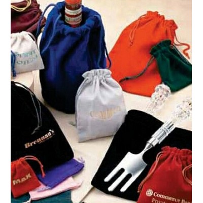 Rayo Suede Drawstring Jewelry & Gift Pouch (7 1/2"x14")