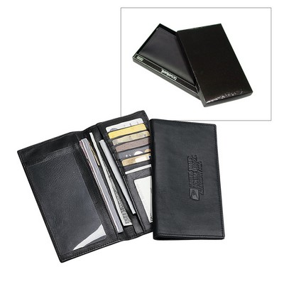 Leather Checkbook Cover