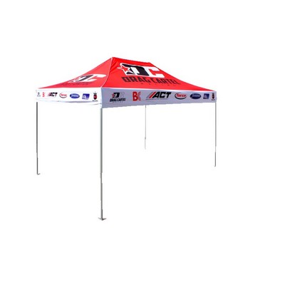 10'x15' V3 Premium Aluminum Tent Frame w/ Full Dye Sublimation Top