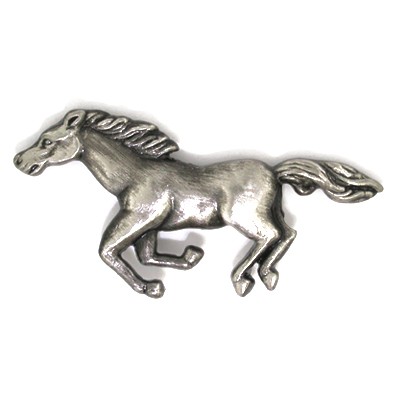 Antique Silver Horse Animal Pin