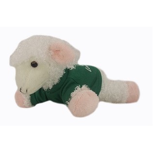 8" Lana Lamb Stuffed Animal w/T-Shirt & One Color Imprint