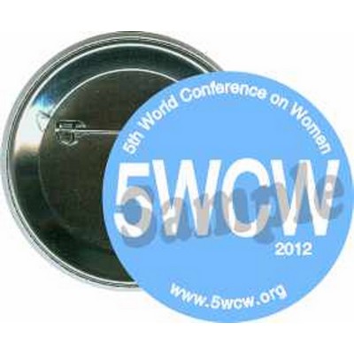 Social Group - 5th World Conference on Women - 2 1/4 Inch Round Button