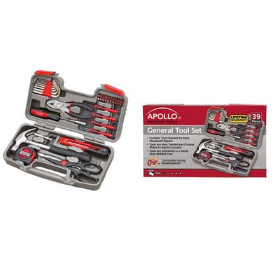 Apollo Tools 39 Piece General Tool Set