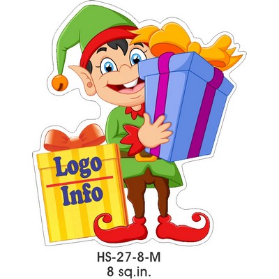 Elf Gift Shop Magnet (8 Square Inch)