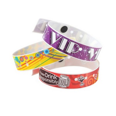 Custom Pre-Printed Plastic Bands (3/4")