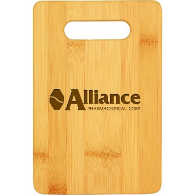 6" x 9" - Wood Cutting Board - Bamboo