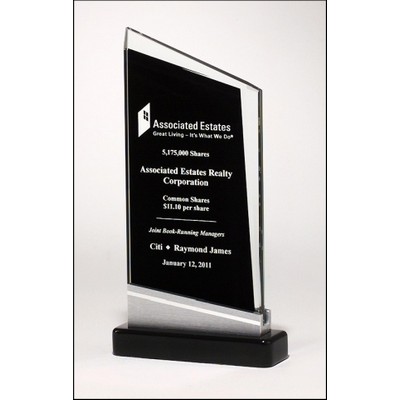 Zenith Series Glass Award (3.875"x7.875")