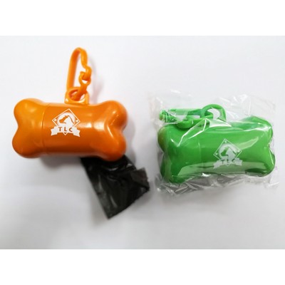 Bone-shape poop bag dispensers