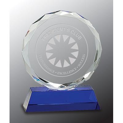 Round Crystal Award