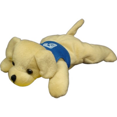 8" Laying Down Beanie Dog