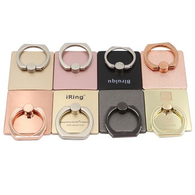 Popular Square Aluminum Cell Phone Grip Ring Stand