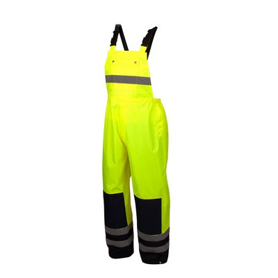 Pyramex Premium Hi-Vis Rainwear Overalls