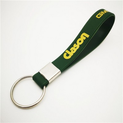 Silicone Wristband Keychain