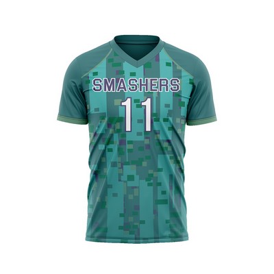 Premium Sublimation Football Fanwear Jersey w/ Shoulder & Mesh Siding - Men's, Women's, Kids'