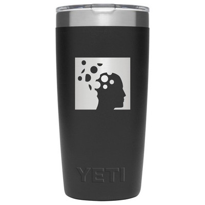 YETI Rambler 10 oz Tumbler With Magslider Lid - Laser Engraved