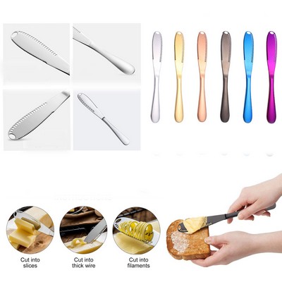 Multi-Function 3 In 1 Butter Knife