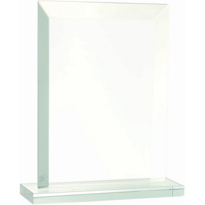 7 3/4" Rectangle Jade Glass Award