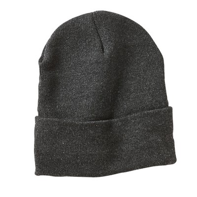 Sportsman™ Fleece Lined 12" Knit Beanie (Blank)