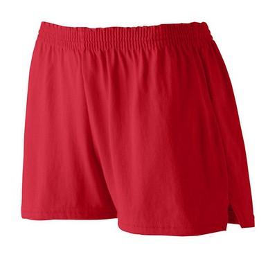 Augusta Sportswear Girls Trim Fit Jersey Shorts