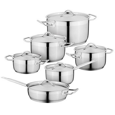 Berghoff Essentials Hotel 12pc 1810 SS Cookware Set