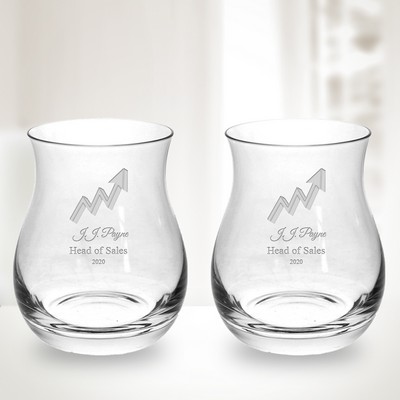 10.5 Oz. Glencairn Crystal Plain Tumbler Pair