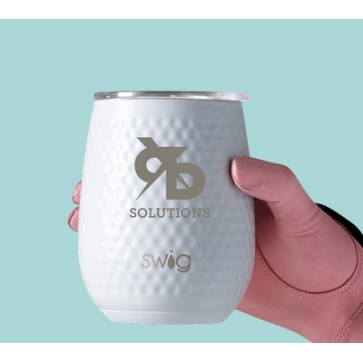 Swig Life 14 Oz. Golf Partee Stemless Wine Cup