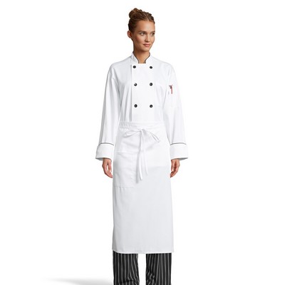 Uncommon Threads Unisex White Full Bistro Apron