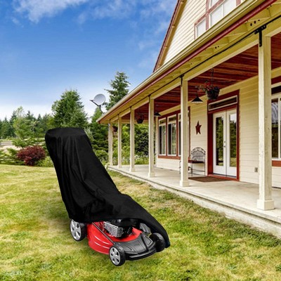 Waterproof Universal Heavy Duty Lawn Mower Cover w/Drawstring