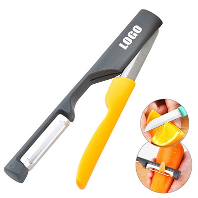 2 IN 1 Fruits Vegetable Peeler Knife