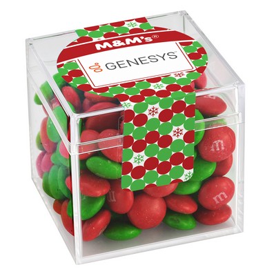 Signature Cube w/Holiday M&M's