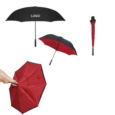 46" Arc Two-Tone Inversion Umbrella 46" Arc Two-Tone Inversion Umbrella 46" Arc Two-Tone Inversion