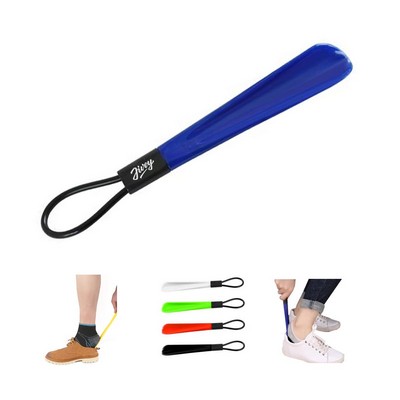 Plastic Handled Shoe Horn w/Loop