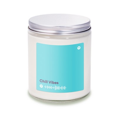 8 oz. Clear Apothecary Jar Candle