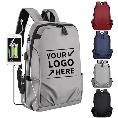 Laptop Backpack With USB Charging Port