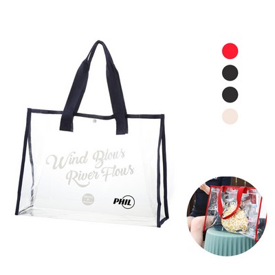 Clear Stadium Tote Bag