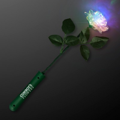 LED Rose Iridescent Flower Wands - Domestic Print