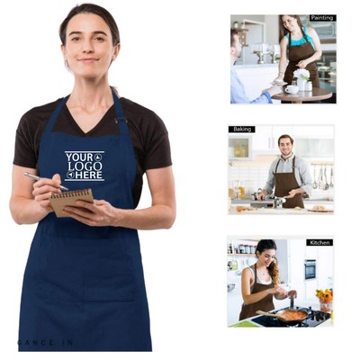 Professional Grade Chef Apron for Kitchen, BBQ & Grill